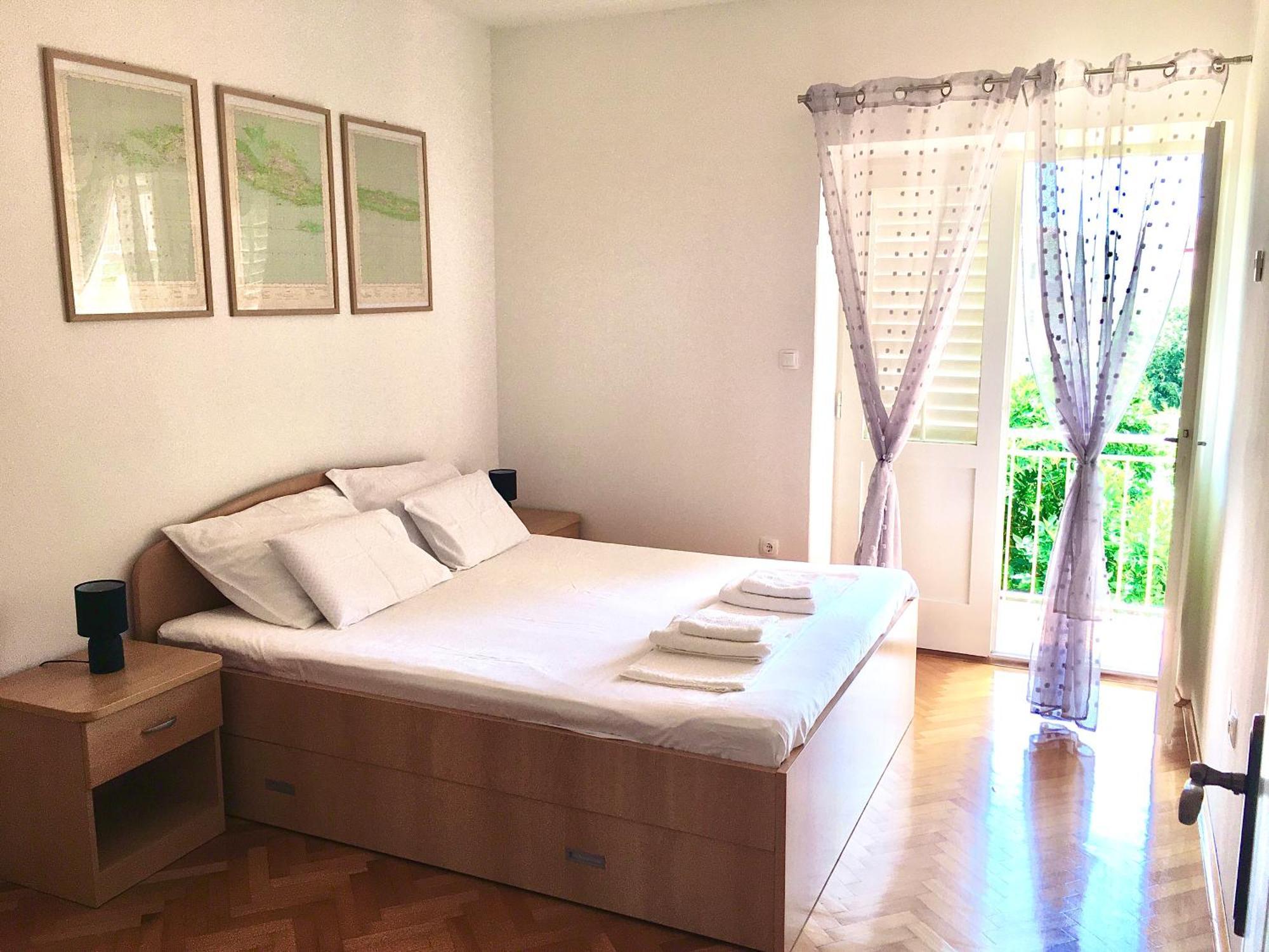 Apartman Borić Podgora Bagian luar foto